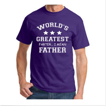 Load image into Gallery viewer, Men&#39;s T-Shirts Worlds Greatest Farter