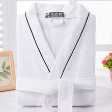 Load image into Gallery viewer, Waffle Cotton Men&#39;s Bathrobe