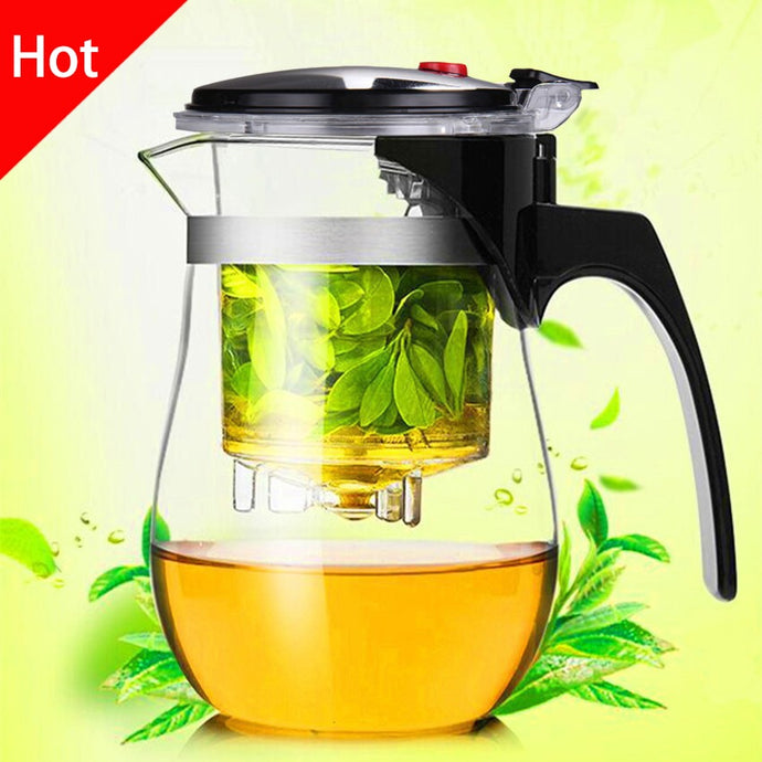 Heat Resistant Glass Teapot