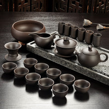 Load image into Gallery viewer, Ceramic Yixing Purple Ceremony Tea Set