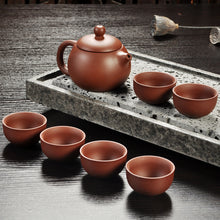 Load image into Gallery viewer, Ceramic Yixing Purple Ceremony Tea Set