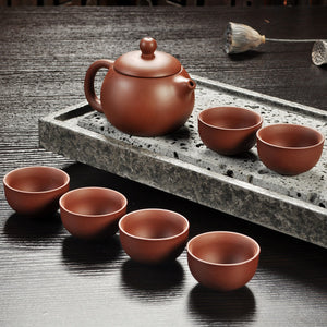 Ceramic Yixing Purple Ceremony Tea Set