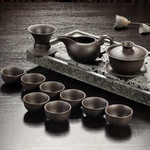 Load image into Gallery viewer, Ceramic Yixing Purple Ceremony Tea Set