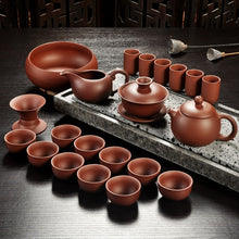 Load image into Gallery viewer, Ceramic Yixing Purple Ceremony Tea Set