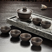 Load image into Gallery viewer, Ceramic Yixing Purple Ceremony Tea Set