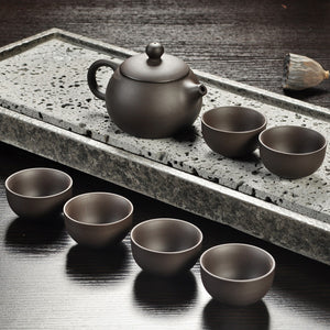 Ceramic Yixing Purple Ceremony Tea Set