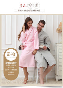 Luxury Unisex Cotton Bathrobe