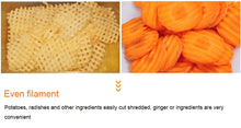 Load image into Gallery viewer, Professional Mandoline Vegetable Slicer