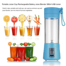 Load image into Gallery viewer, USB Rechargeable Portable Blender for Juices, Smoothies, and Milkshakes