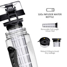 Load image into Gallery viewer, Fruit Infuser Water Bottle Eco-Friendly 1000ML