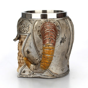 Stainless Steel Skull Mug