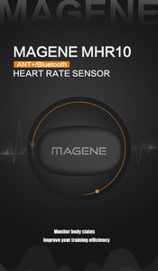 Cycling Magene MHR10 Dual Mode ANT+ & Bluetooth 4.0 Heart Rate Sensor With Chest Strap