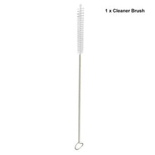 Load image into Gallery viewer, Stainless Steel Drinking Straws with Cleaner Brush Kit