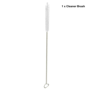 Stainless Steel Drinking Straws with Cleaner Brush Kit