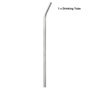 Stainless Steel Drinking Straws with Cleaner Brush Kit