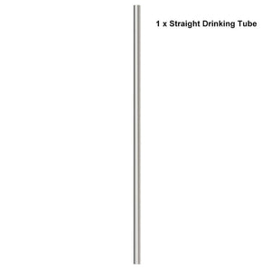 Stainless Steel Drinking Straws with Cleaner Brush Kit