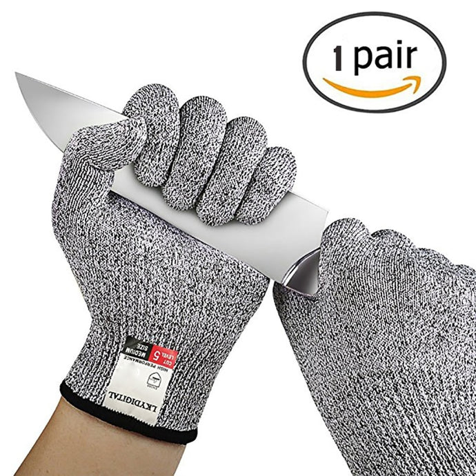 1 Pair Stainless Steel Safety Gloves