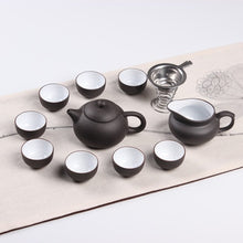 Load image into Gallery viewer, Ceramic Yixing Purple Tea Set