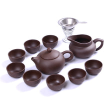 Load image into Gallery viewer, Ceramic Yixing Purple Tea Set