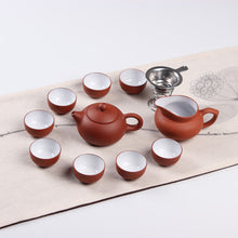 Load image into Gallery viewer, Ceramic Yixing Purple Tea Set