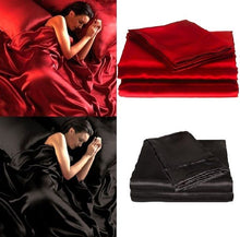 Load image into Gallery viewer, Silky Bed Sheets - 4pc