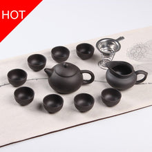 Load image into Gallery viewer, Ceramic Yixing Purple Tea Set