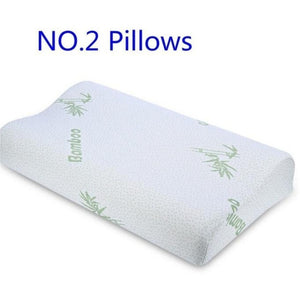 Bamboo Fiber Pillowcase And Memory Foam