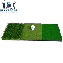 Load image into Gallery viewer, FUNGREEN 12&#39;&#39;x24&#39;&#39; Golf Hitting Mat Indoor Outdoor Tri-Turf Golf Mat with Tees Hole