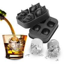 Load image into Gallery viewer, Skull Ice Cube Maker