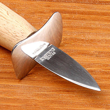 Load image into Gallery viewer, Stainless Steel Wooden Handle Oyster Knife