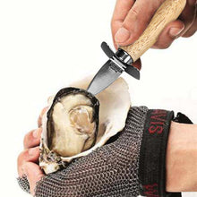 Load image into Gallery viewer, Stainless Steel Wooden Handle Oyster Knife