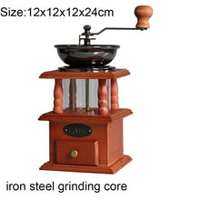 Load image into Gallery viewer, Classical Wooden Manual Coffee Grinder