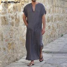 Load image into Gallery viewer, Men Kaftan Cotton Loungewear