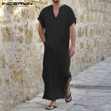 Load image into Gallery viewer, Men Kaftan Cotton Loungewear