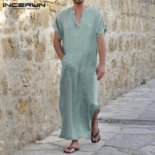 Load image into Gallery viewer, Men Kaftan Cotton Loungewear