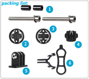 Bicycle Computer Extension Handle Mounting Bracket for Garmin Edge GPS