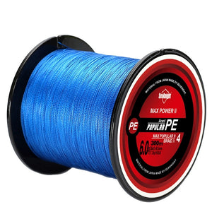 SeaKnight TriPoseidon 300M 500M PE 4 Strands Braided Fishing Line