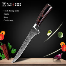 Load image into Gallery viewer, 8&quot;inch Japanese Kitchen Knives - Damascus Pattern