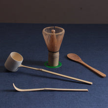 Load image into Gallery viewer, 4 Pcs/Set Bamboo Matcha Tea Tools with Tea Whisk