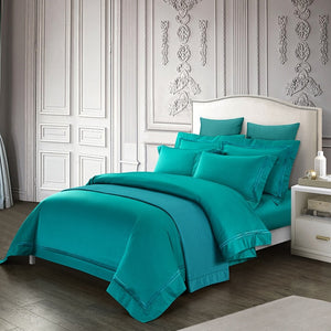 Luxury Green Modern Brief Style Bedding Set