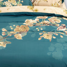 Load image into Gallery viewer, Luxury 3D Floral Print Brushed Egyptian Cotton Quilt Cover