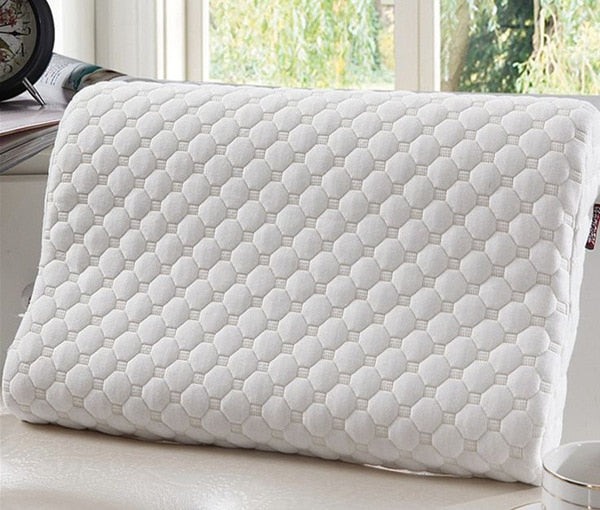 White Memory Cotton Pillow