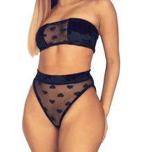 Load image into Gallery viewer, Sexy Mesh Wireless Bra and Underwear Set