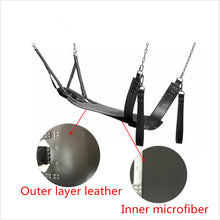 Load image into Gallery viewer, Genuine Leather Sex Swing
